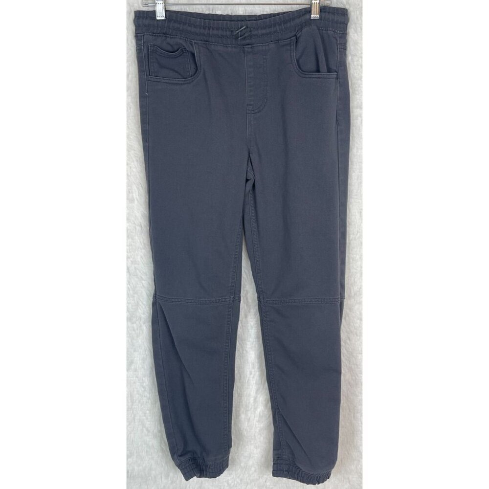 Hollywood The Jean People Boys XL (18) Gray Drawstring Pants with Stretch - Picture 2 of 6